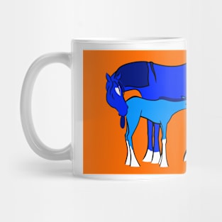 Mare and Foal 8 Mug